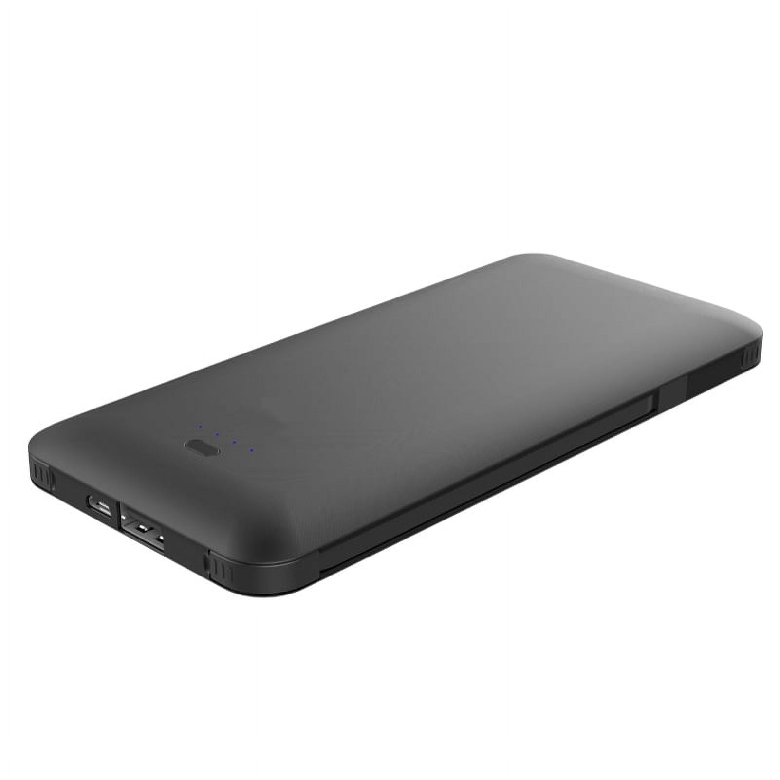 Charger 10000mAh Power Bank for Samsung Galaxy A71 5G - Backup Battery Portable USB Port Built-in Adapters AC Plug Slim W7L Compatible With Samsung Galaxy A71 5G Phone