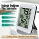 thumbnail image 2 of Termómetro Digital Higrómetro para Interiores y Exteriores, Pronóstico del Tiempo, Reloj de Mesa Electrónico Inalámbrico, Temperatura., 2 of 5
