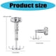 thumbnail image 3 of Quick Install Suction Hook With Whirling Armaments Denial Equipment Required For Bathroom Organization Space Efficient Home Storage Transparent gray, 3 of 4