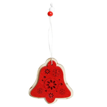 

Veki Christmas Christmas Wooden Pendant Christmas Christmas Creative Pendant Door Beads for Kids
