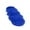 Blue, variant on Faux Fur Rug Sheepskin Rug 55.1x19.6 inches Running Blanket Washable Fluffy Coarse Wool Carpet, Suitable for Bedroom Floor, Sofa Cushion, Living Room Bedside Carpet