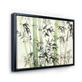 thumbnail image 3 of Designart 'The Forest of Bamboo Branches II' Lake House Framed Canvas Wall Art Print, 3 of 5