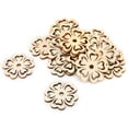 thumbnail image 4 of Small Wood Pieces,100Pcs Wood Pieces Natural Craft Blocks Wood Pieces Striking Appearance, 4 of 14