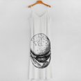 thumbnail image 5 of Hamburger Sleeveless Dress Women's Evening Dress Womans Clothing, 5 of 9