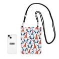 thumbnail image 3 of Multi-Color Cross-Body Handbag 8.27×5.91in Waterproof, Scratch-Resistant And Odor-Free Detachable Shoulder Strap Christmas Dwarf Lantern, 3 of 8