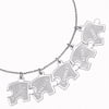 Personalized Planet Family Sterling Silver Family Puzzle Name Pendant, 18"