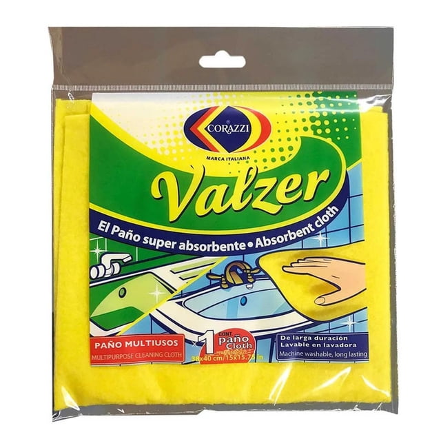 Paño Multiusos Valzer Corazzi Reutilizable de 48 Paquetes