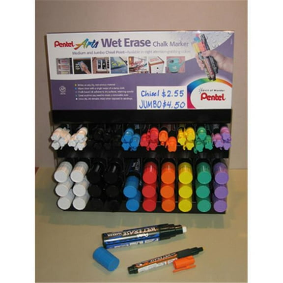 Pentel W56-V Wet Erase Jumbo Violet Jumbo Chalk Markers