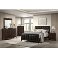 thumbnail image 2 of Carlton 5-piece Queen Bedroom Set Cappuccino, 2 of 20