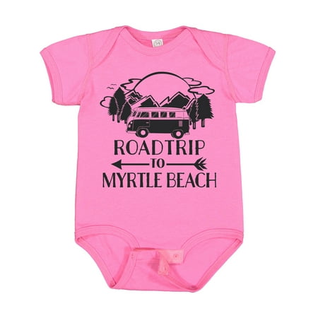 

Inktastic Road Trip to Myrtle Beach Gift Baby Boy or Baby Girl Bodysuit