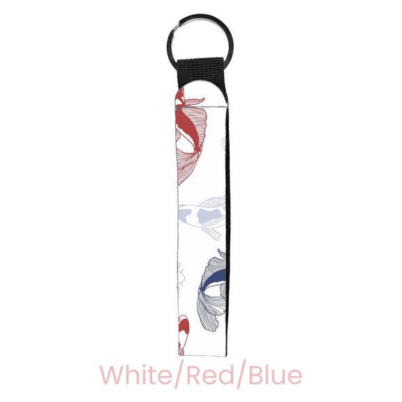 abbyrose Koi Fish Wristlet Key Chain