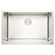 32 in. Rectangle CSA Approved 18 Gauge Stainless Steel Kitchen Sink