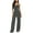 K-241 Dark Gray, variant on Burgundy Wine Overalls for Women Summer Fall Slim Tunics Going Out Flare Wide Leg Basic Long Bootcut Leg Overalls Pants Catsuit Ladies 2026 Clothing Fashion XL