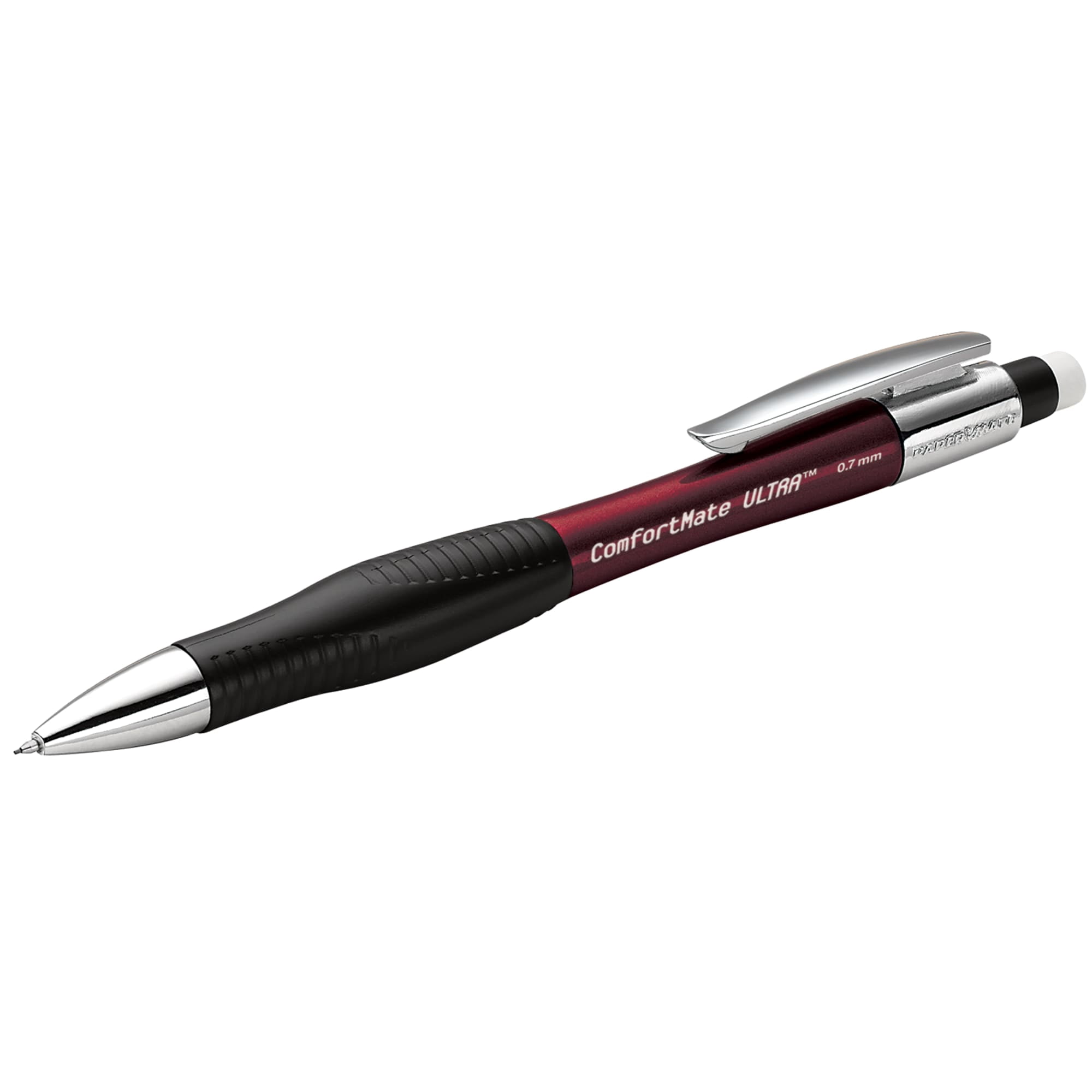 Paper Mate Comfort Mate Ultra Mechanical Pencils, 0.7mm, HB #2, Assorted Colors, 12 Count