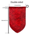 thumbnail image 2 of Zufioo Red Rose Print Garden Decoration Flags, Sun-resistant and Wrinkle-resistant Flags, Balcony, Terrace, Garden Decorations, Home Decorations-One Size, 2 of 7