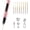 Pink, variant on 10 Mini Drill Bits(0.6mm-2.2mm) with 2 Screws and 1 Wrench, Only Fit for Rotary Drill Pen(Gold)