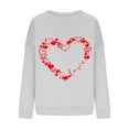 thumbnail image 4 of Birdeem Mode Femmes Décontracté Manches Longues Col Rond Imprimé Blouse Chandail pour Dames, 4 of 12