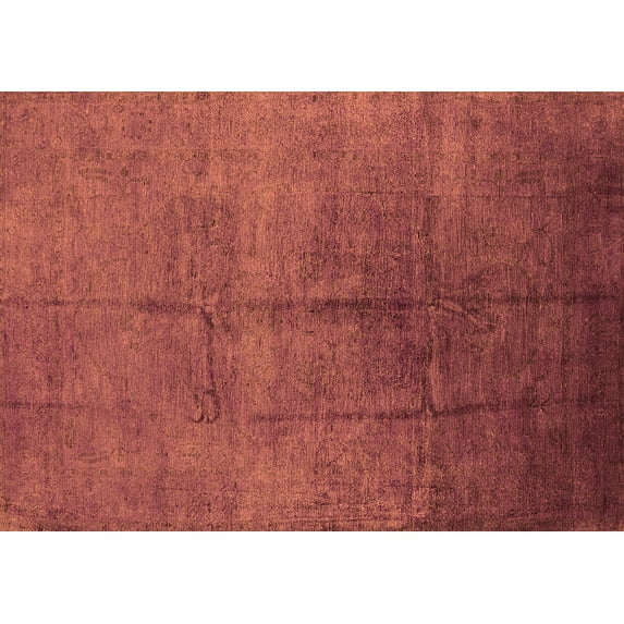 Ahgly Company Indoor Rectangle Oriental Orange Industrial Area Rugs, 2' x 3'