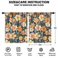thumbnail image 2 of Blackout Kids Curtains,Pioneer Flower Childrens Insulated Curtains Set Of 2,Bedroom Essentials,Toddler Room Decor 42x54in(106x137cm), 2 of 4