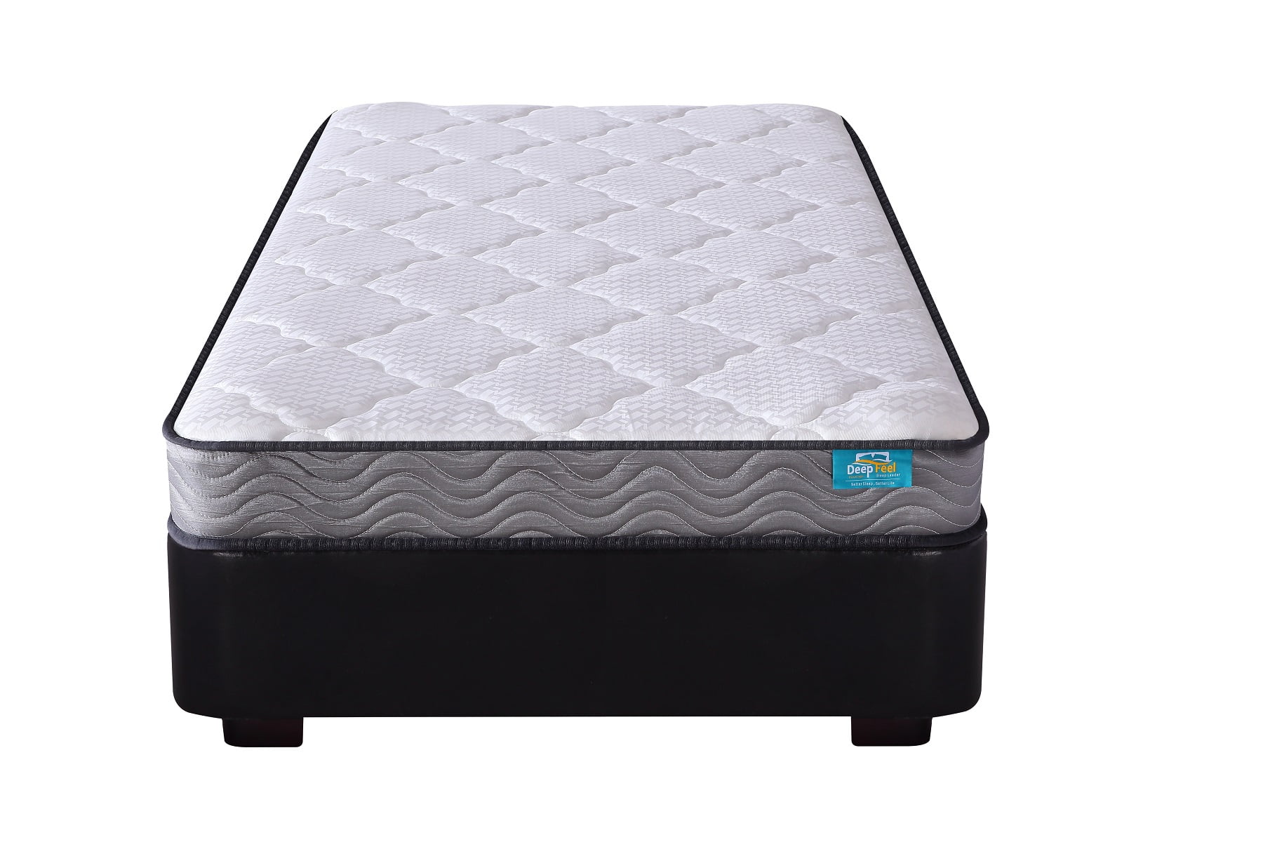 ViscoLogic SAVY Deep Feel High Density Foam Mattress for Guest Beds, Bunk Beds (Twin)