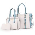 thumbnail image 1 of Set de monedero Montana West, bolso tipo cartera de piel para mujer, 1 of 6