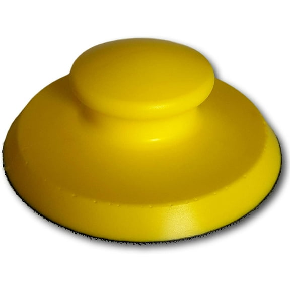 Hand Sanding Block Hook Loop Round 6 Inch