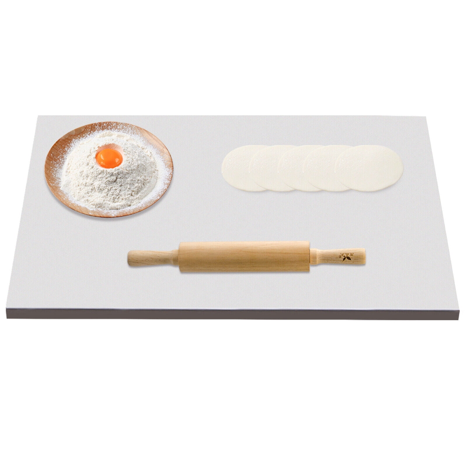 24 X 16in Large Chopping Board, L-Shape, Non-Slip, Stainless Steel Cutting Board for Kitchen