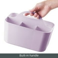 thumbnail image 5 of mDesign Plastic Sewing & Craft Storage Organizer Caddy Tote Bin - Light Purple, 5 of 8