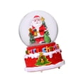 thumbnail image 1 of Musical Christmas Snow Globes Lighted Snow Globes Ornament LED Christmas Crystal C, 1 of 9