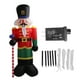 thumbnail image 2 of Soldado navideño Inflable ANGGREK 7,9 pies Reutilizable Para Decoración Al Aire libre, 2 of 8