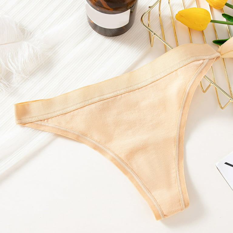 Womens Underwear Under Patchwork Color Panties Bikini Solid Briefs Knickers  Valentines Gift 3 Pieces 