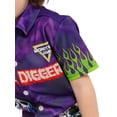 thumbnail image 3 of Monster Jam Grave Digger Toddler Boys Button Shirt with Short Sleeves, Sizes 12M-5T, 3 of 7