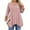A_Red, variant on Elvqul Casual Tops for Women Crewneck Loose Blouses Gray Plus Size Oversized Tunic 3/4 Sleeve Womens Shirts
