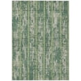 thumbnail image 2 of Addison Rugs Chantille Indoor/Outdoor Transitional Stripes Green Washable Rectangle Rug, 8' x 10', 2 of 6