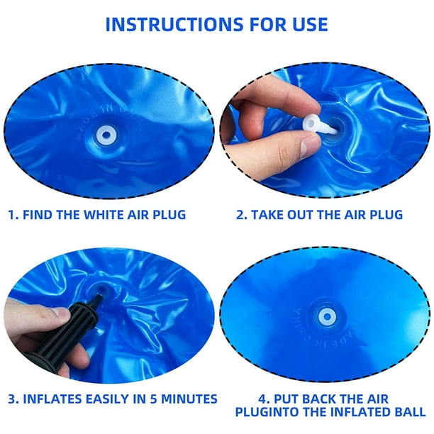 Balón Saltarín Inflable De Dinosaurio | Asa En Forma De T Y PVC Resistente | Para Niños De 2 Años En Adelante | Coordinación Y Equilibrio