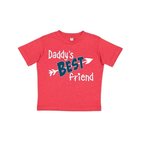 

Inktastic Daddy s Best Friend- Arrow and Plaid Letters Gift Toddler Boy or Toddler Girl T-Shirt