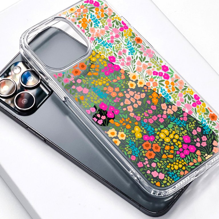  Clear Flower Phone Cases for iPhone 11 12 13 14 Pro