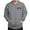 Graphite Gray, variant on CafePress - Dominican Heart Zip Hoodie - Zip Hoodie, Classic Hooded Sweatshirt with Metal Zipper