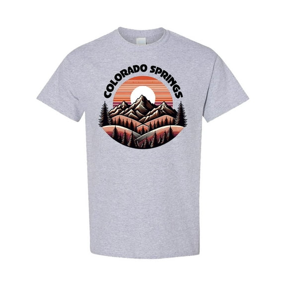 Inktastic Colorado Springs Colorado Mountains T-Shirt