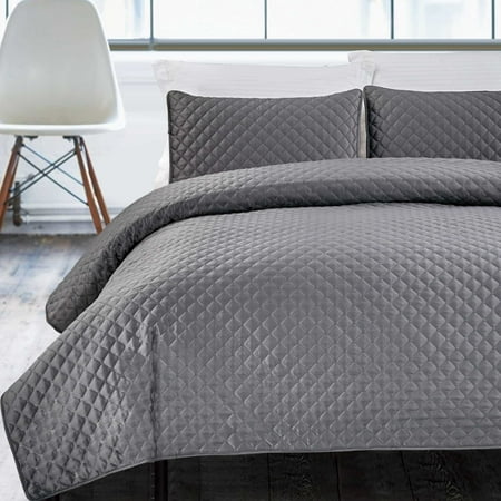 Luxury Hotel Collection 3-Piece Bedding Coverlet Set ...