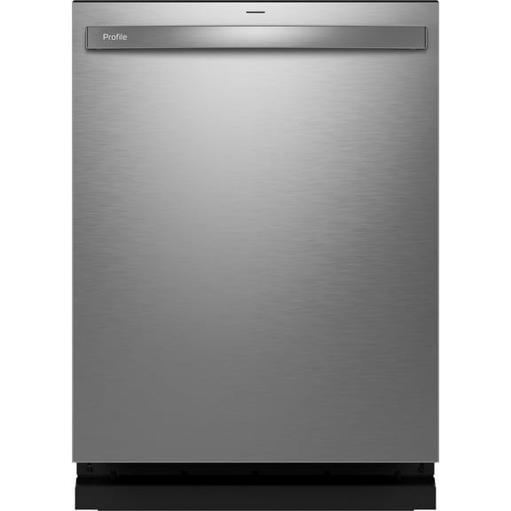 Ge Profile Pdt715s 24" Wide 16 Place Setting Built-In Top Control Dishwasher - Fingerprint