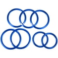 thumbnail image 1 of Anillos de Ventilación Exterior Unique Bargains 7 Piezas para Aire Acondicionado Mercedes Benz Clase A W177 V177 Azul, 1 of 1