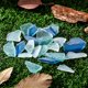 thumbnail image 5 of Piezas de vidrio marino para manualidades, bodas y decoración del hogar - Vidrio plano esmerilado en azul, blanco y verde, 5 of 5