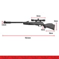 thumbnail image 2 of RIFLE DEPORTIVO AIRE Gamo CON MIRA TELESCOPICA CALIBRE 5.5MM MATCH BLACK FUSION, 2 of 4