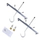 thumbnail image 3 of Abrazaderas de techo de escalera para automóvil Accesorios de escalera con cerradura Abrazaderas de escalera para automóvil, 3 of 9