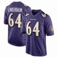 thumbnail image 1 of Men'S Baltimore Ravens #64 Tyler Linderbaum Purple Adult Football Jersey -2XL, 1 of 1