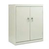 Alera Assembled 42" High Storage Cabinet w/Adjustable Shelves 36w x 18d Light Gray CM4218LG