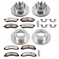 thumbnail image 3 of PowerStop Front and Rear Z36 Truck & Tow Carbon-Fiber Ceramic Brake Pad and Drilled and Slotted Rotor Kit Fits: FORD Select Models K1894-36, 3 of 9