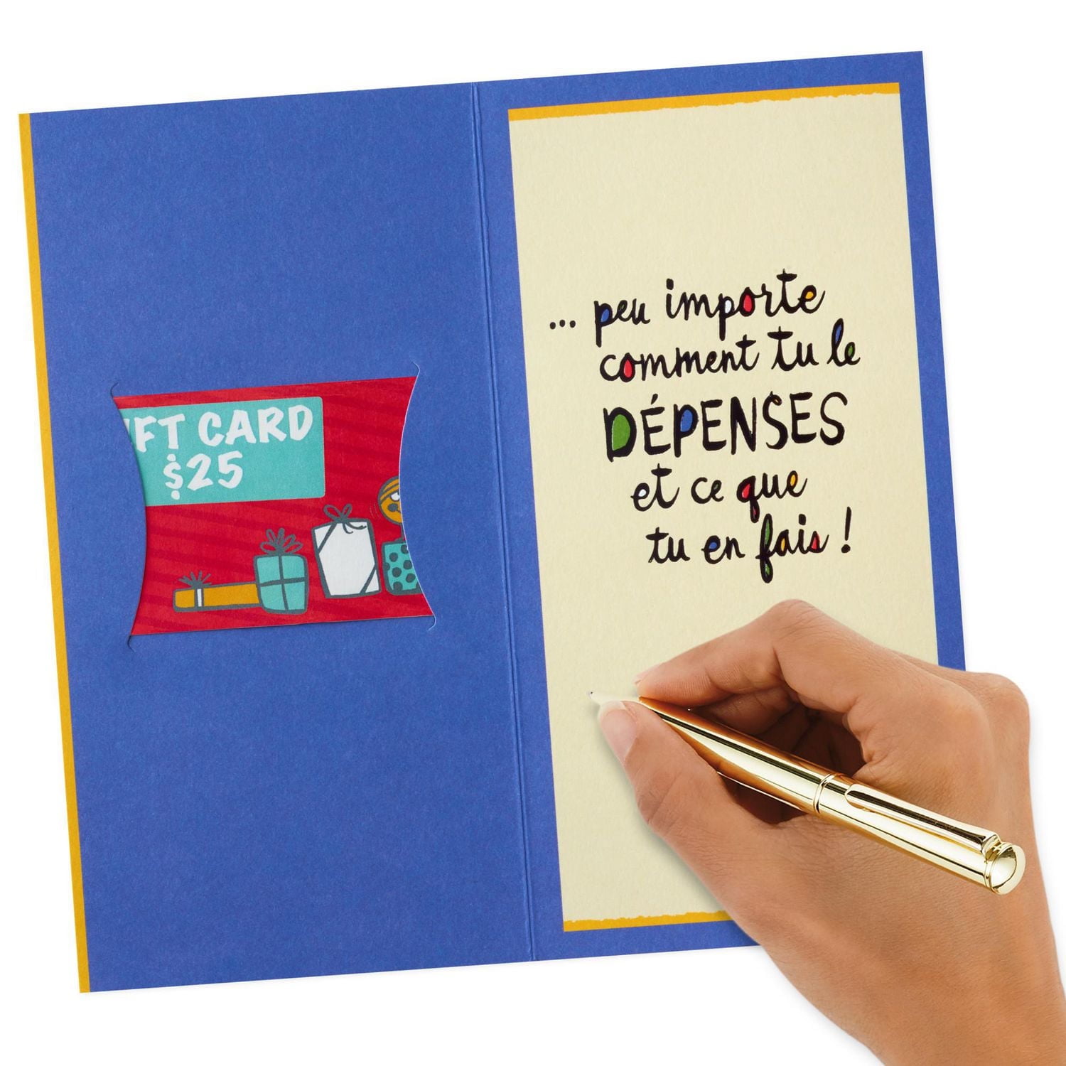 Carte de fête pour carte-cadeau ou argent – Hallmark (Fantastique)