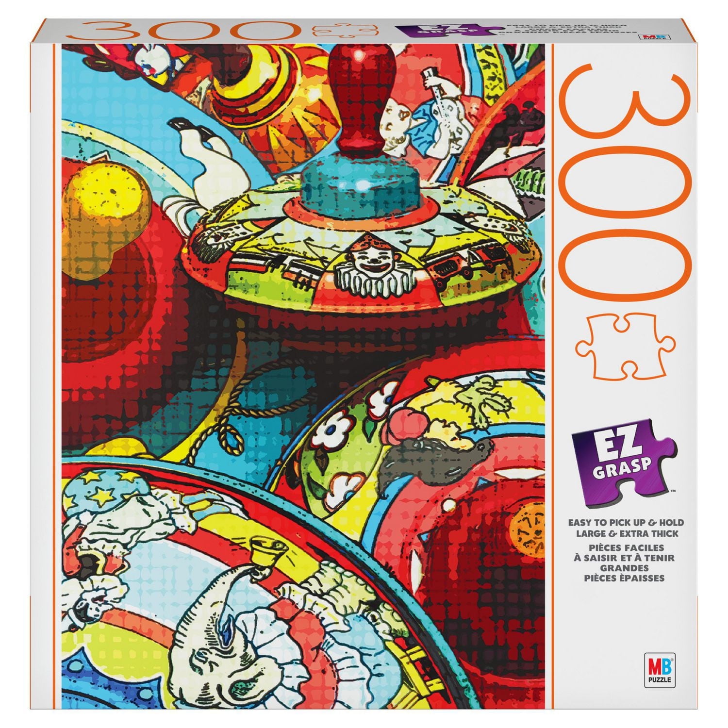 Big Ben 300-Piece Jigsaw Puzzle, Tiny Toy Tops